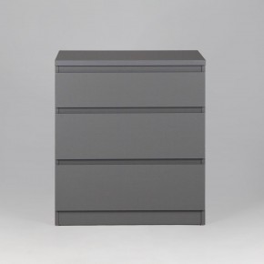 2.03.02.060.4 КАСТОР комод 3 ящика RU серый в Тавде - tavda.ok-mebel.com | фото 2