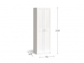 2.06.01.030.4 МАКС шкаф 2 двери 75х61х233 серый RU в Тавде - tavda.ok-mebel.com | фото 4