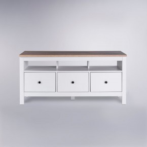 2.08.03.090.14 САГА тумба 3 ящика белая/ясень RU в Тавде - tavda.ok-mebel.com | фото 2