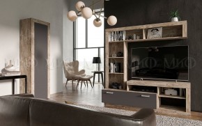 Ангара Центральная секция (Графит/дуб юкон) в Тавде - tavda.ok-mebel.com | фото 3