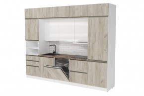 АНТИКА Кухонный гарнитур Экстра 5 (3000 мм) в Тавде - tavda.ok-mebel.com | фото 4