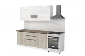 АНТИКА Кухонный гарнитур Макси 2 (1800 мм) в Тавде - tavda.ok-mebel.com | фото 4