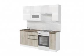 АНТИКА Кухонный гарнитур Ультра (2000 мм) в Тавде - tavda.ok-mebel.com | фото 4