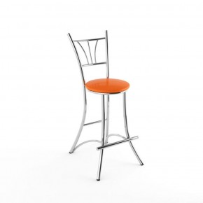 Барный стул Трилогия оранжевый-843 в Тавде - tavda.ok-mebel.com | фото