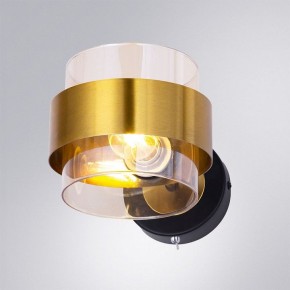 Бра Arte Lamp Carlo A8205AP-1BK в Тавде - tavda.ok-mebel.com | фото 2