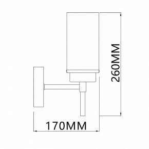 Бра Escada Legacy 2119/1A Chrome в Тавде - tavda.ok-mebel.com | фото 4