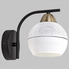 Бра Imex MD.8136 MD.8136-1-W-BK+AB в Тавде - tavda.ok-mebel.com | фото