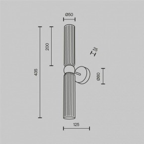 Бра Maytoni Antic MOD302WL-02CG1 в Тавде - tavda.ok-mebel.com | фото 3