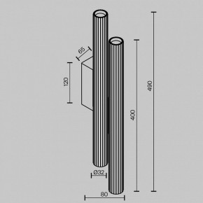 Бра Maytoni Calipso C082WL-24W2.7K-W в Тавде - tavda.ok-mebel.com | фото 5