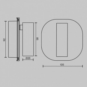 Бра Maytoni Ego C175WL-9W-2.7-4K-MG в Тавде - tavda.ok-mebel.com | фото 5