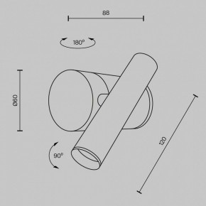 Бра Maytoni Utility MOD433WL-L3BS3K1 в Тавде - tavda.ok-mebel.com | фото 5