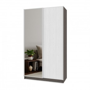 БРАУН Б652 Шкаф-купе (анкор темный/анкор светлый) в Тавде - tavda.ok-mebel.com | фото