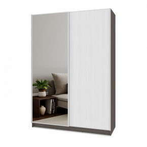 БРАУН Б672 Шкаф-купе (анкор темный/анкор светлый) в Тавде - tavda.ok-mebel.com | фото