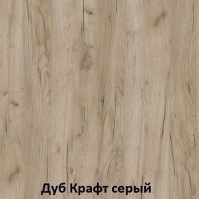 ДАРЬЯ Шкаф (Крафт серый/Крафт белый) гостиная в Тавде - tavda.ok-mebel.com | фото 2