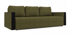 Диван Алиса 4 Shaggy GREEN - Teos Black в Тавде - tavda.ok-mebel.com | фото