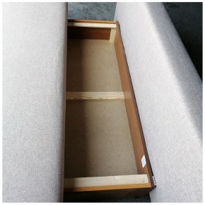 Диван-кровать Комфорт без подлокотников BALTIC AZURE (2 подушки) в Тавде - tavda.ok-mebel.com | фото 6