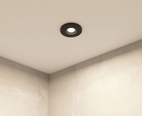 DK2036-BK Встраиваемый светильник влагозащ., IP 44, до 15 Вт, GU10, LED, черный, алюминий в Тавде - tavda.ok-mebel.com | фото 7