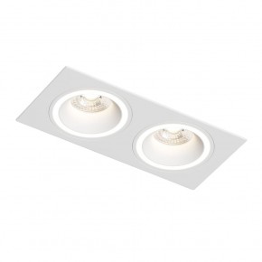 DK2062-WH Встраиваемый светильник, IP 20, до 15 Вт, GU10, LED, белый, алюминий в Тавде - tavda.ok-mebel.com | фото
