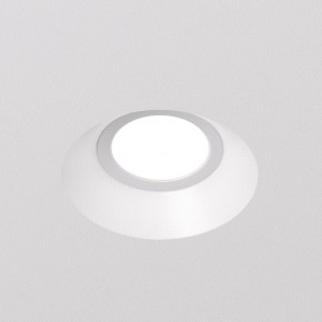 DK2081-WH Встраиваемый точечный светильник для натяжных ПВХ потолков INVIZ, IP 20, до 9 Вт, GU10, LED, белый, ABS-пластик в Тавде - tavda.ok-mebel.com | фото