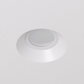 DK2081-WH Встраиваемый точечный светильник для натяжных ПВХ потолков INVIZ, IP 20, до 9 Вт, GU10, LED, белый, ABS-пластик в Тавде - tavda.ok-mebel.com | фото 2