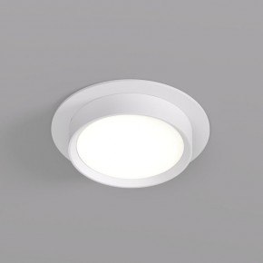 DK2090-WH Встраиваемый светильник FLAT, IP 20, до 15 Вт, GX53, LED, белый, алюминий в Тавде - tavda.ok-mebel.com | фото