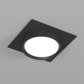 DK2091-BK Встраиваемый светильник FLAT, IP 20, до 15 Вт, GX53, LED, черный, алюминий в Тавде - tavda.ok-mebel.com | фото