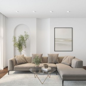 DK2091-WH Встраиваемый светильник FLAT, IP 20, до 15 Вт, GX53, LED, белый, алюминий в Тавде - tavda.ok-mebel.com | фото 5
