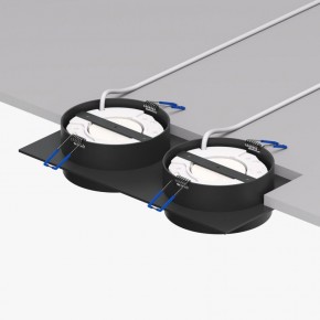 DK2092-BK Встраиваемый светильник FLAT, IP 20, до 15 Вт, GX53, LED, черный, алюминий в Тавде - tavda.ok-mebel.com | фото 2