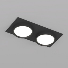 DK2092-BK Встраиваемый светильник FLAT, IP 20, до 15 Вт, GX53, LED, черный, алюминий в Тавде - tavda.ok-mebel.com | фото 4