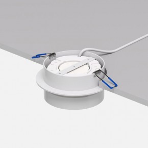 DK2100-WH Встраиваемый светильник NIKO, IP 20, до 15 Вт, GX53, LED, белый, акрил, алюминий в Тавде - tavda.ok-mebel.com | фото 4