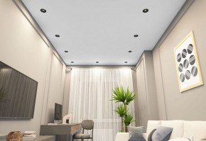 DK2120-BK Встраиваемый светильник, IP 20, 50 Вт, GU10, черный, алюминий в Тавде - tavda.ok-mebel.com | фото 6