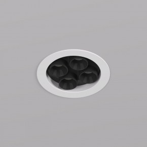 DK2510-WB Встраиваемый светильник SPACE со светодиодом d65 220V 8W 38° 4000К IP20 белый/черный алюминий в Тавде - tavda.ok-mebel.com | фото 2