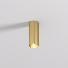 DK2615-SB Накладной светильник SHINE TUBE со светодиодом, D45*H115, IP20, 3000К, 7W, RA?90, сатинированная латунь, алюминий в Тавде - tavda.ok-mebel.com | фото