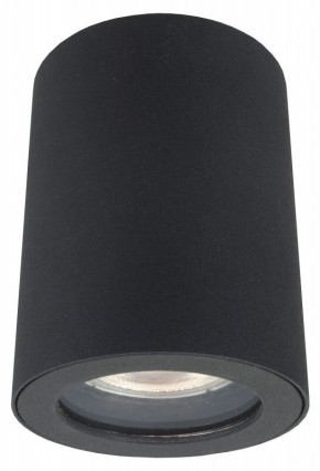 DK3007-BK Накладной светильник влагозащ., IP 44, 15 Вт, GU10, черный, алюминий в Тавде - tavda.ok-mebel.com | фото 2