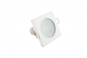 DK3014-WH Встраиваемый светильник влагозащ., IP 44, 50 Вт, GU10, белый, алюминий в Тавде - tavda.ok-mebel.com | фото 4