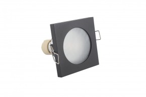DK3015-BK Встраиваемый светильник влагозащ., IP 44, 50 Вт, GU10, черный, алюминий в Тавде - tavda.ok-mebel.com | фото 4