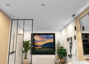 DK3016-BK Встраиваемый светильник влагозащ., IP 65, 50 Вт, GU10, черный, алюминий в Тавде - tavda.ok-mebel.com | фото 6