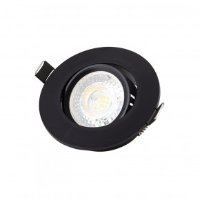 DK3020-BK Встраиваемый светильник, IP 20, 10 Вт, GU5.3, LED, черный, пластик в Тавде - tavda.ok-mebel.com | фото