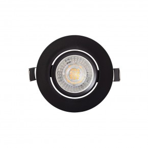 DK3020-BK Встраиваемый светильник, IP 20, 10 Вт, GU5.3, LED, черный, пластик в Тавде - tavda.ok-mebel.com | фото