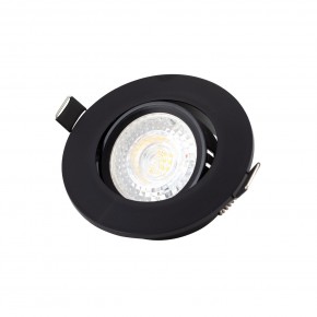 DK3020-BK Встраиваемый светильник, IP 20, 10 Вт, GU5.3, LED, черный, пластик в Тавде - tavda.ok-mebel.com | фото 2
