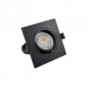 DK3021-BK Встраиваемый светильник, IP 20, 10 Вт, GU5.3, LED, черный, пластик в Тавде - tavda.ok-mebel.com | фото 2