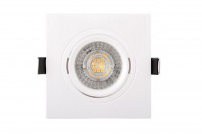 DK3021-WH Встраиваемый светильник, IP 20, 10 Вт, GU5.3, LED, белый, пластик в Тавде - tavda.ok-mebel.com | фото 2