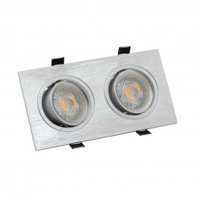 DK3022-CM Встраиваемый светильник, IP 20, 10 Вт, GU5.3, LED, серый, пластик в Тавде - tavda.ok-mebel.com | фото 2