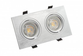 DK3022-CM Встраиваемый светильник, IP 20, 10 Вт, GU5.3, LED, серый, пластик в Тавде - tavda.ok-mebel.com | фото 3