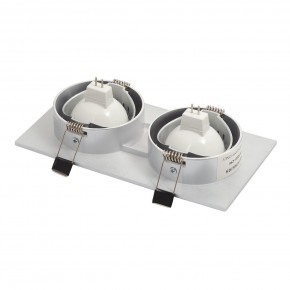 DK3022-CM Встраиваемый светильник, IP 20, 10 Вт, GU5.3, LED, серый, пластик в Тавде - tavda.ok-mebel.com | фото 4