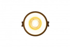 DK3026-BG Встраиваемый светильник, IP 20, 10 Вт, GU5.3, LED, черный/золотой, пластик в Тавде - tavda.ok-mebel.com | фото 2