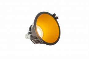DK3026-BG Встраиваемый светильник, IP 20, 10 Вт, GU5.3, LED, черный/золотой, пластик в Тавде - tavda.ok-mebel.com | фото 3