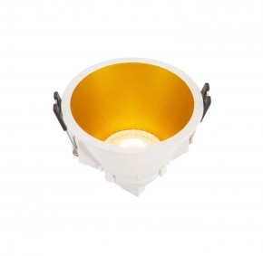 DK3026-WG Встраиваемый светильник, IP 20, 10 Вт, GU5.3, LED, белый/золотой, пластик в Тавде - tavda.ok-mebel.com | фото 4