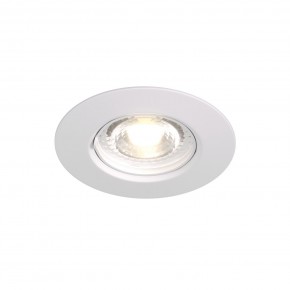 DK3028-WH Встраиваемый светильник, IP 20, 10 Вт, GU5.3, LED, белый, пластик в Тавде - tavda.ok-mebel.com | фото 5