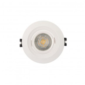 DK3029-WH Встраиваемый светильник, IP 20, 10 Вт, GU5.3, LED, белый, пластик в Тавде - tavda.ok-mebel.com | фото